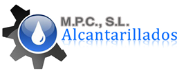 Logo empresa M.P.C Alcantarillados